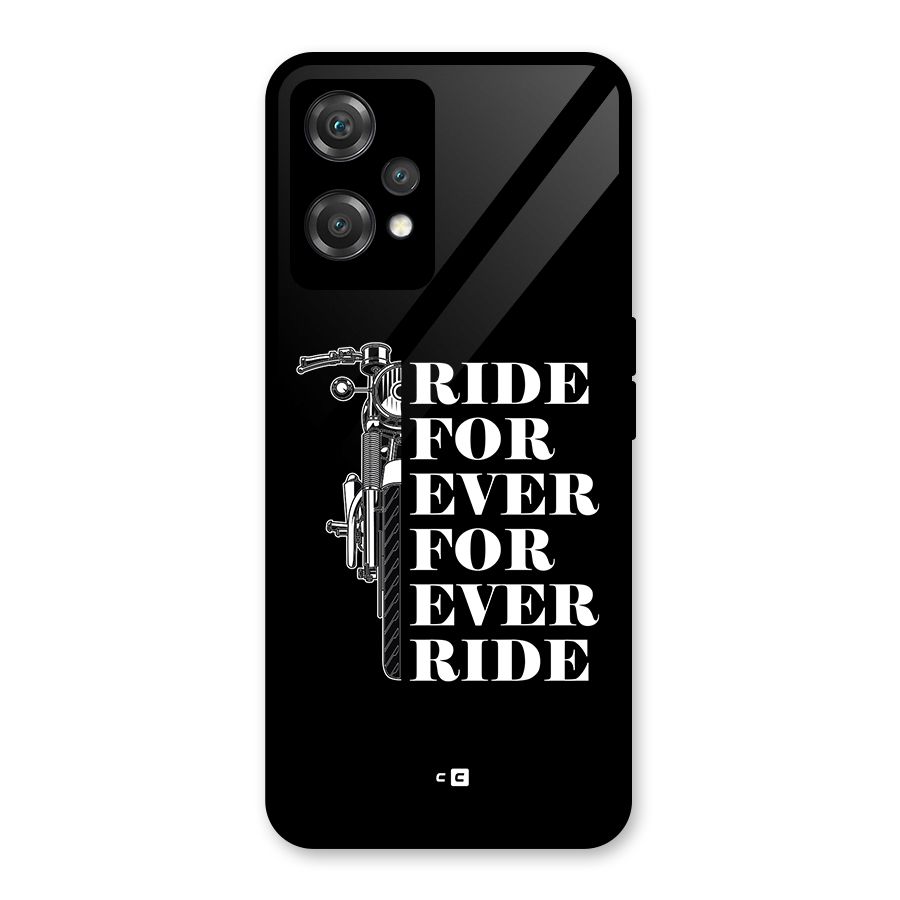 Ride Forever Glass Back Case for OnePlus Nord CE 2 Lite 5G