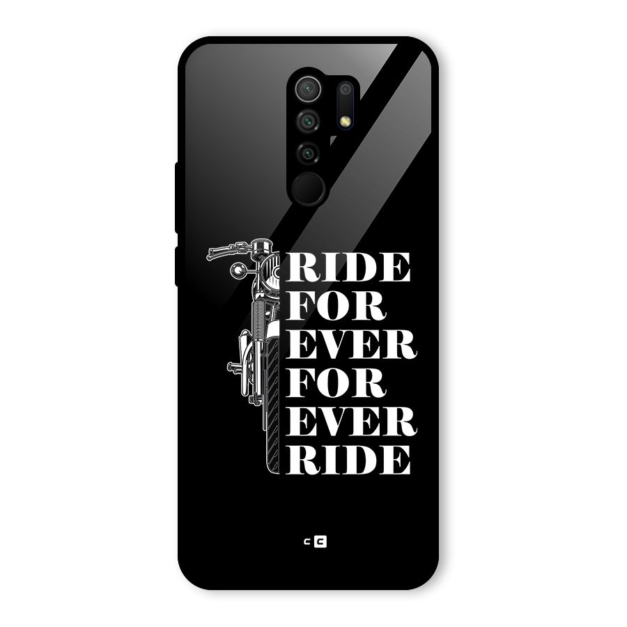 Ride Forever Glass Back Case for Poco M2