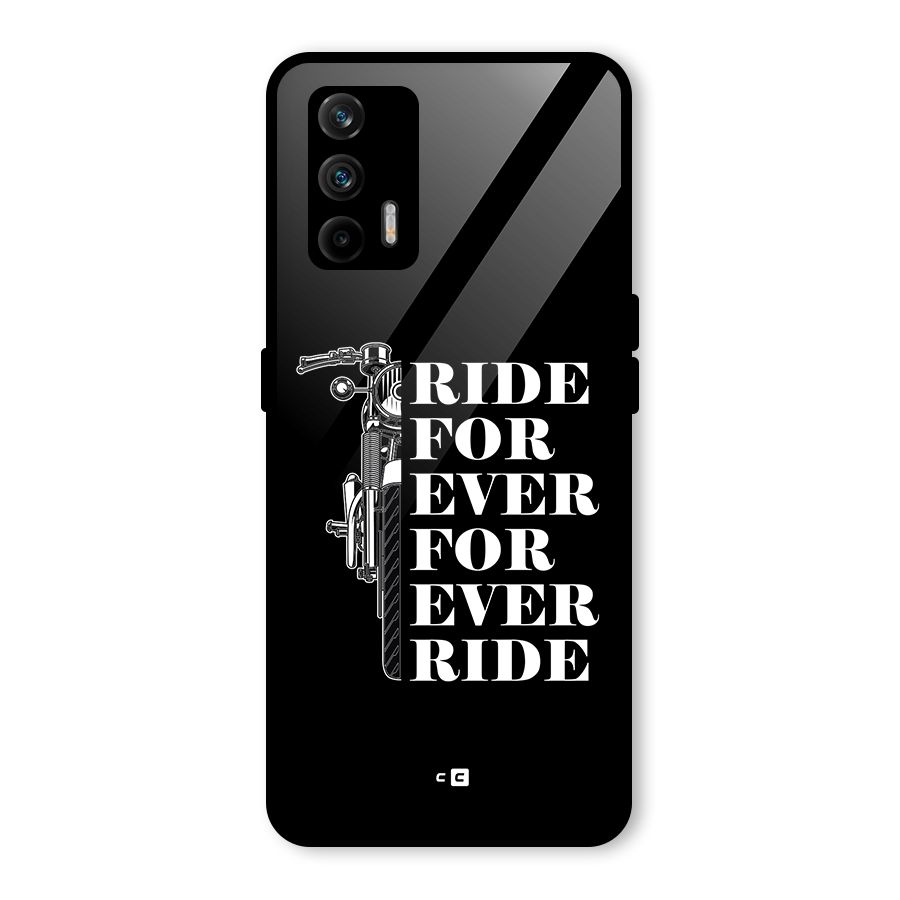 Ride Forever Glass Back Case for Realme GT 5G