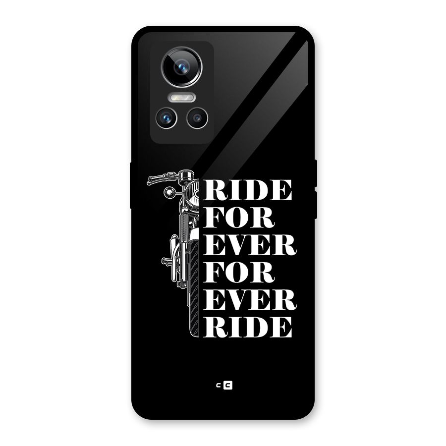 Ride Forever Glass Back Case for Realme GT Neo 3
