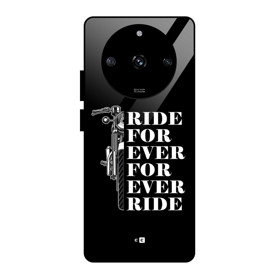 Ride Forever Glass Back Case for Realme Narzo 60 5G