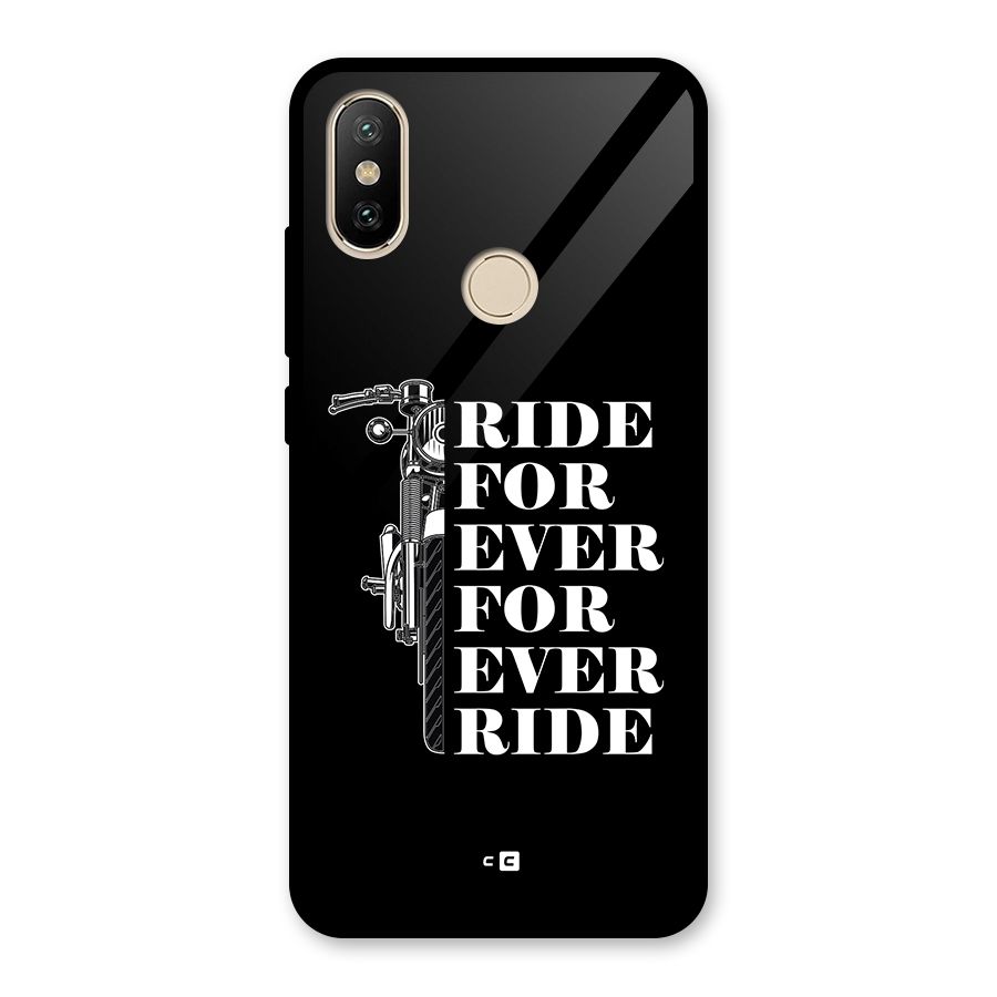 Ride Forever Glass Back Case for Redmi A1