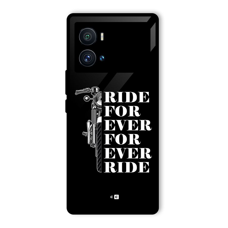 Ride Forever Glass Back Case for Vivo iQOO 9 Pro