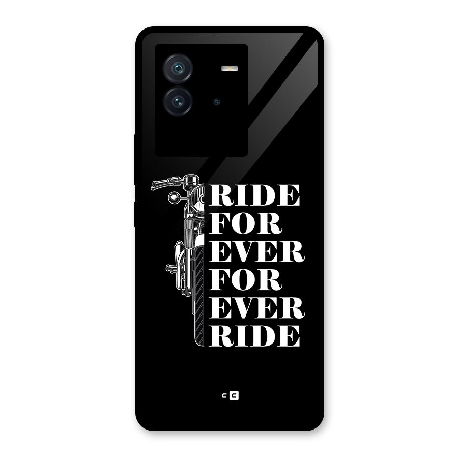 Ride Forever Glass Back Case for Vivo iQOO Neo 6 5G