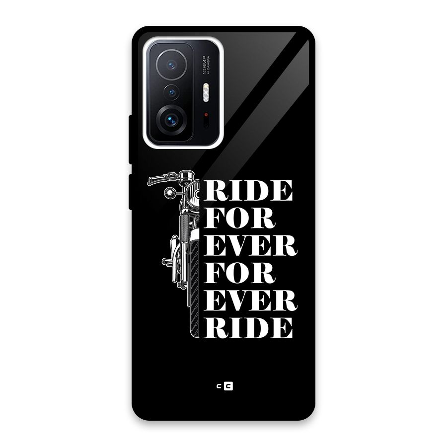 Ride Forever Glass Back Case for Xiaomi 11T Pro