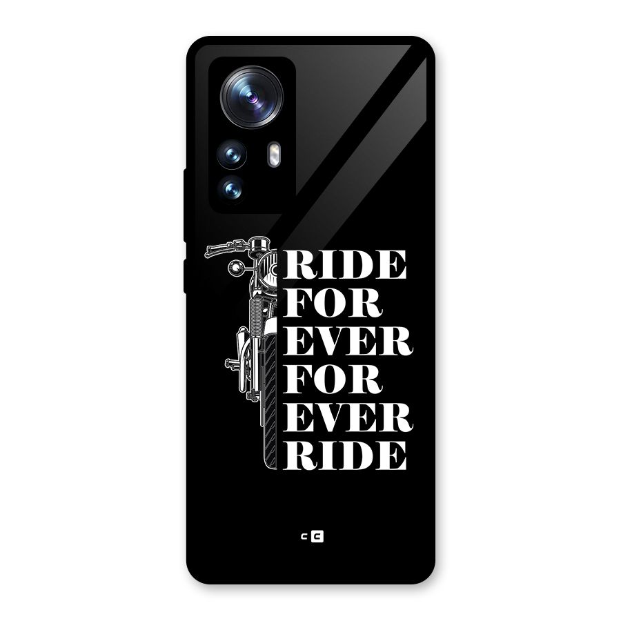 Ride Forever Glass Back Case for Xiaomi 12 Pro