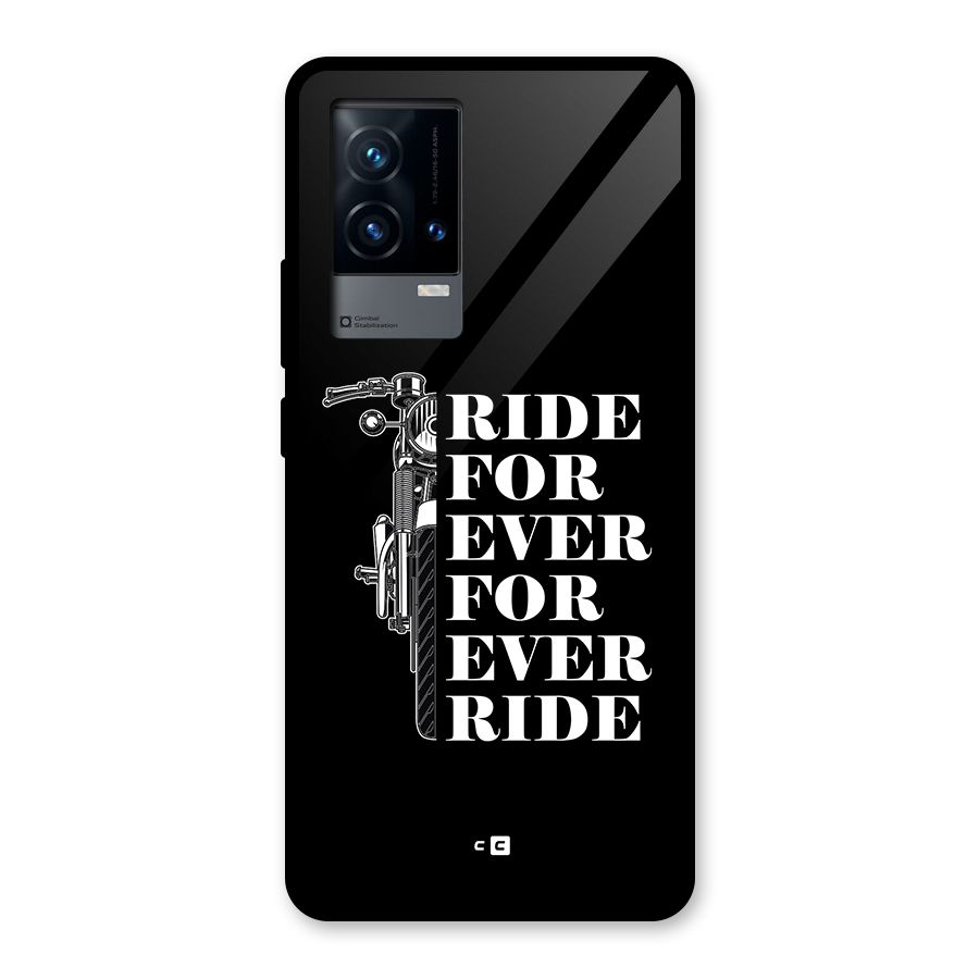 Ride Forever Glass Back Case for iQOO 9 5G