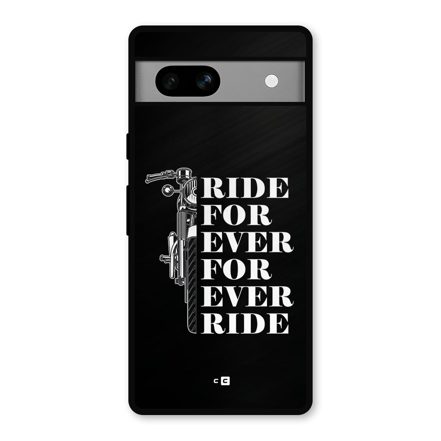 Ride Forever Metal Back Case for Google Pixel 7a
