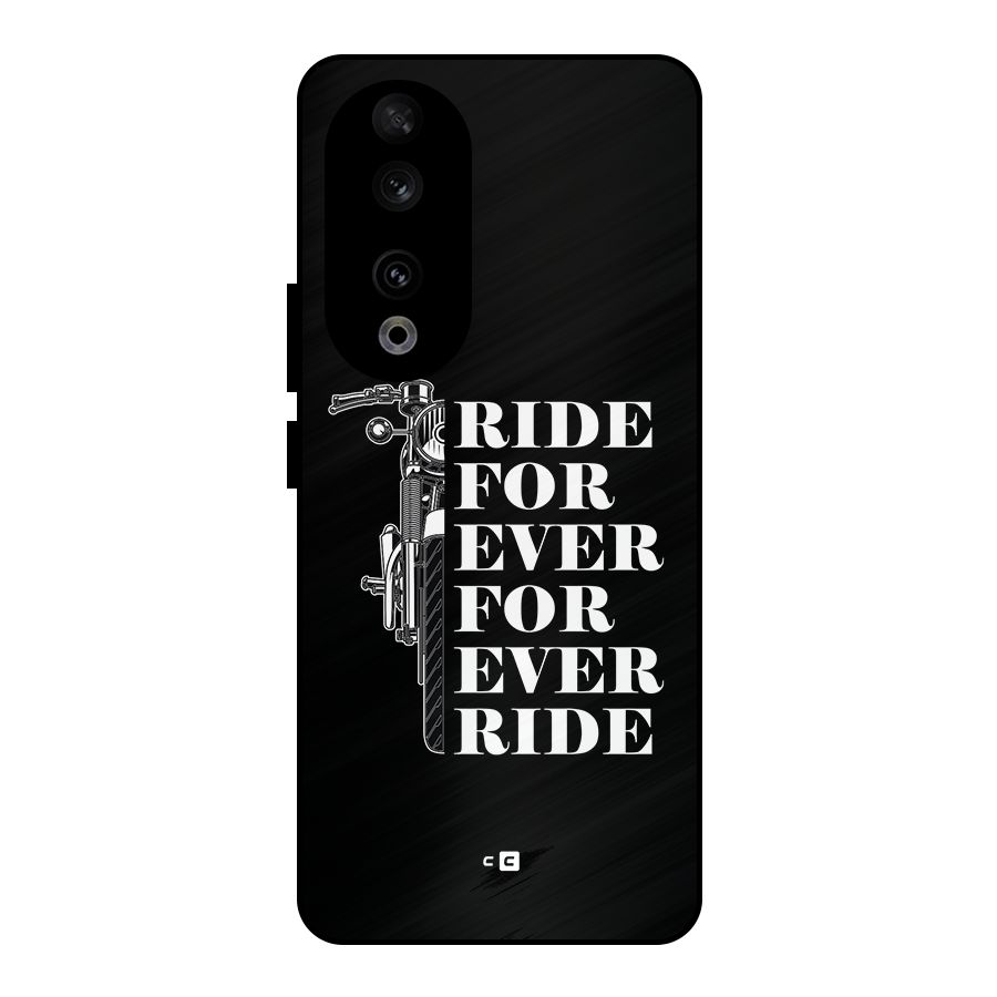 Ride Forever Metal Back Case for Honor 90