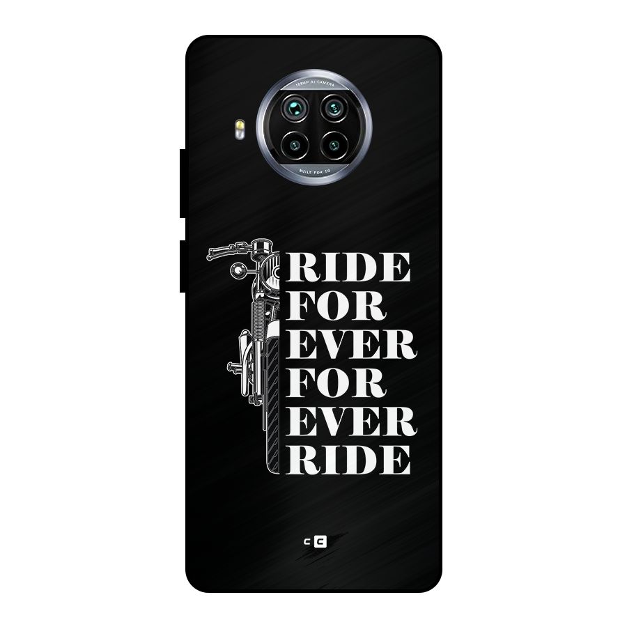 Ride Forever Metal Back Case for Mi 10i