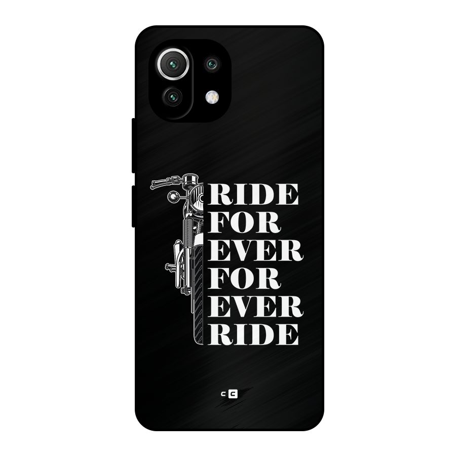 Ride Forever Metal Back Case for Mi 11 Lite
