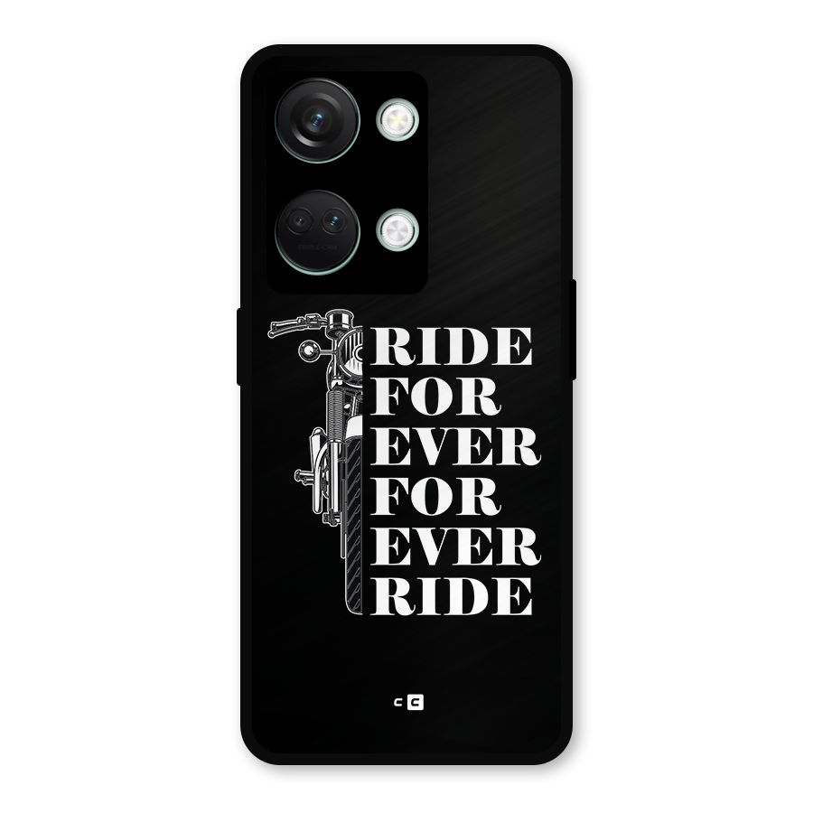 Ride Forever Metal Back Case for OnePlus Nord 3