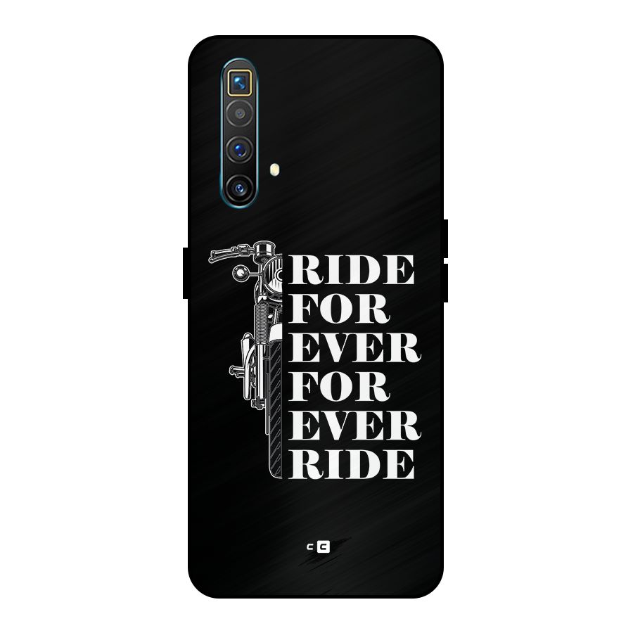 Ride Forever Metal Back Case for Realme X3