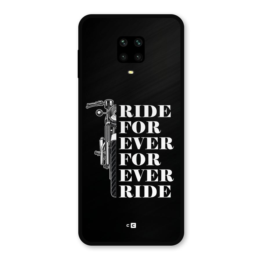 Ride Forever Metal Back Case for Redmi Note 10 Lite