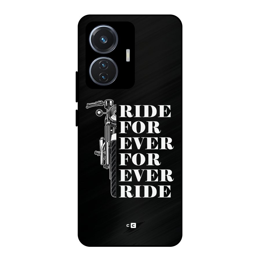Ride Forever Metal Back Case for Vivo T1 44W