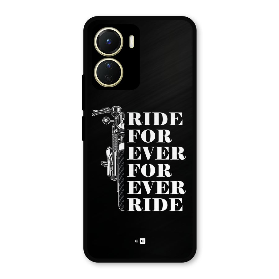 Ride Forever Metal Back Case for Vivo T2x