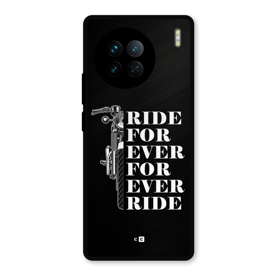 Ride Forever Metal Back Case for Vivo X90