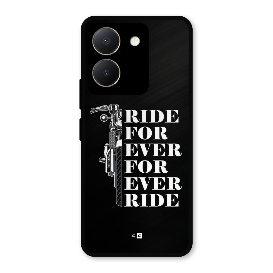 Ride Forever Metal Back Case for Vivo Y36
