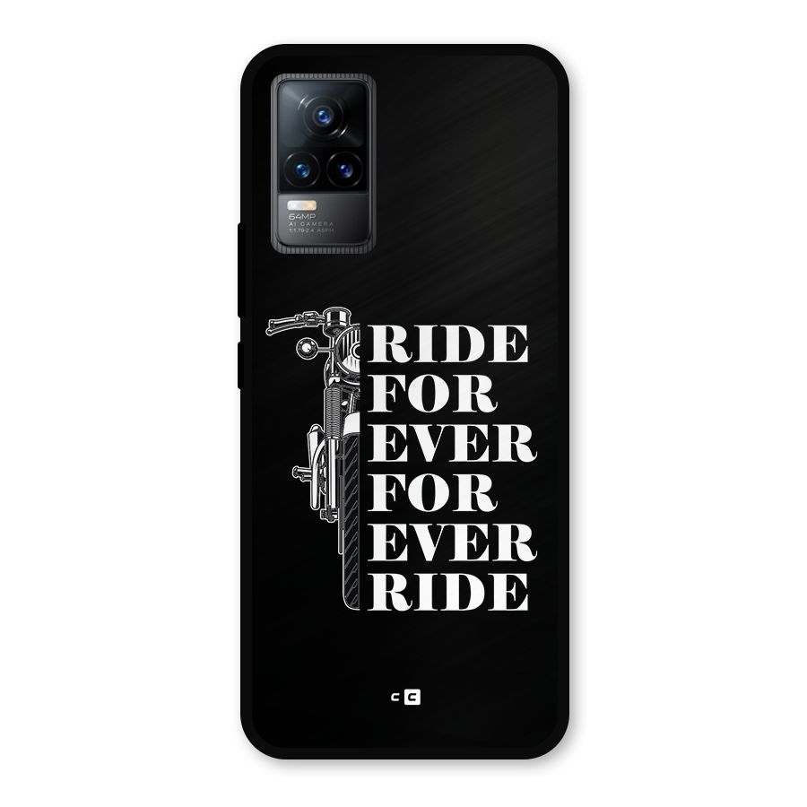 Ride Forever Metal Back Case for Vivo Y73