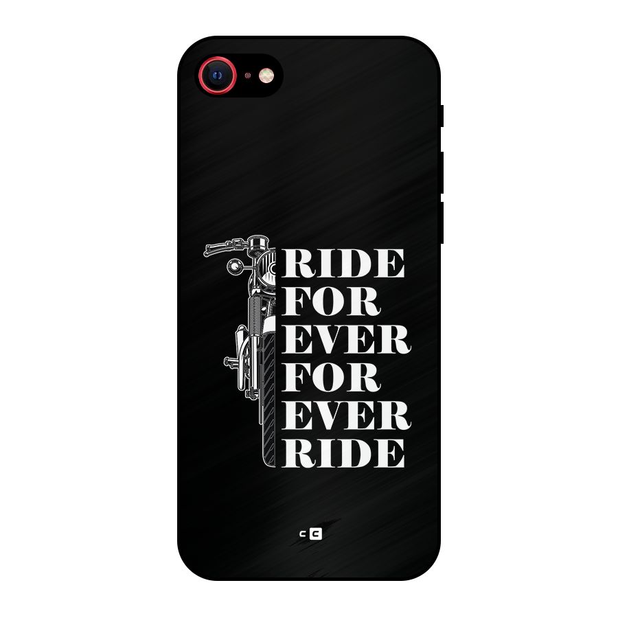 Ride Forever Metal Back Case for iPhone SE 2022