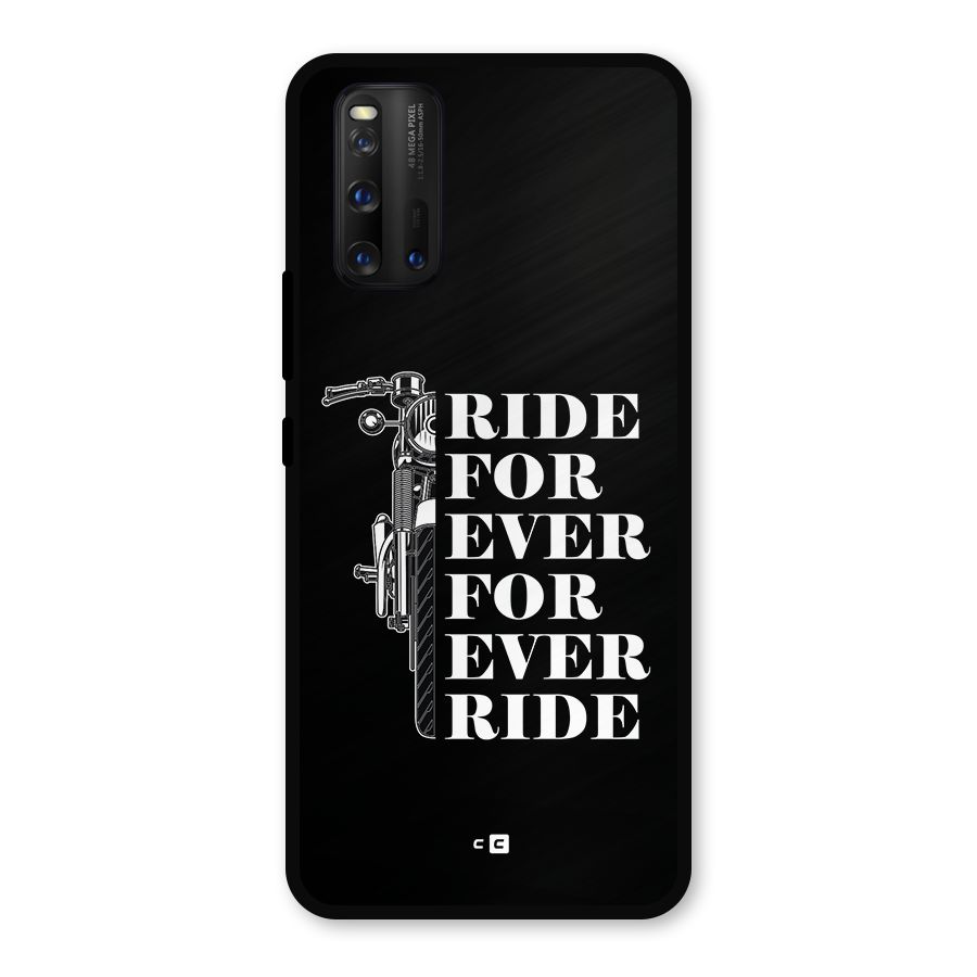 Ride Forever Metal Back Case for iQOO 3