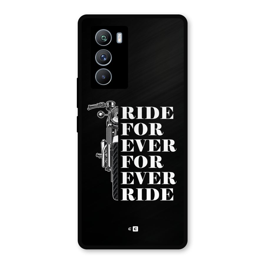 Ride Forever Metal Back Case for iQOO 9 SE