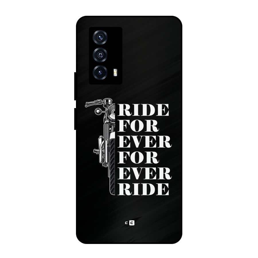 Ride Forever Metal Back Case for iQOO Z5