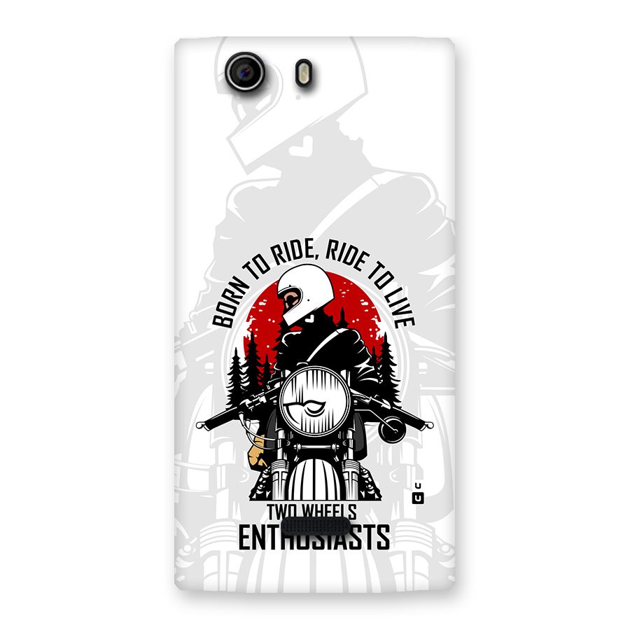 Ride To Live Back Case for Canvas Nitro 2 E311