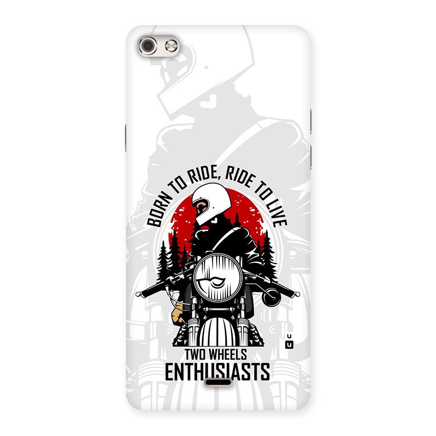 Ride To Live Back Case for Canvas Silver 5