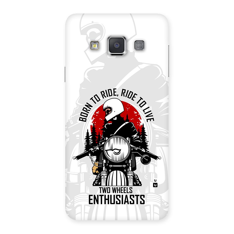 Ride To Live Back Case for Galaxy A3