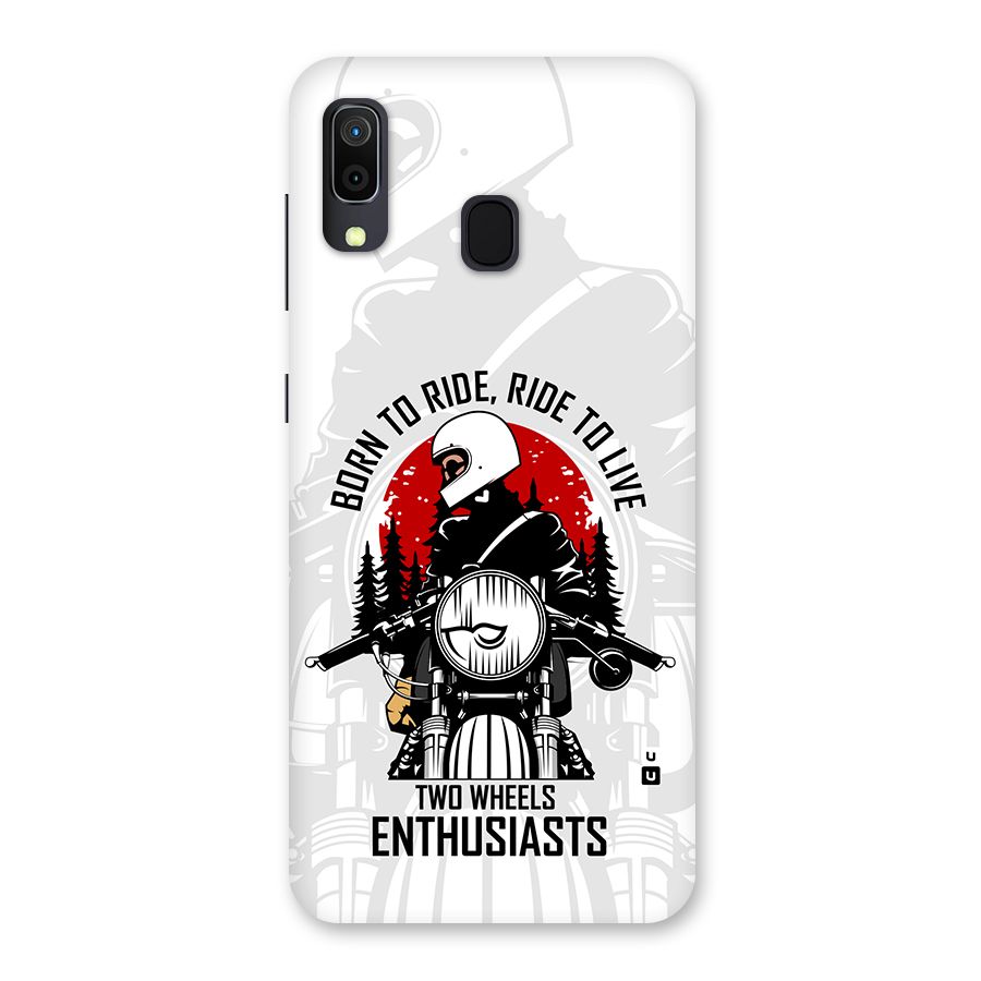 Ride To Live Back Case for Galaxy A30