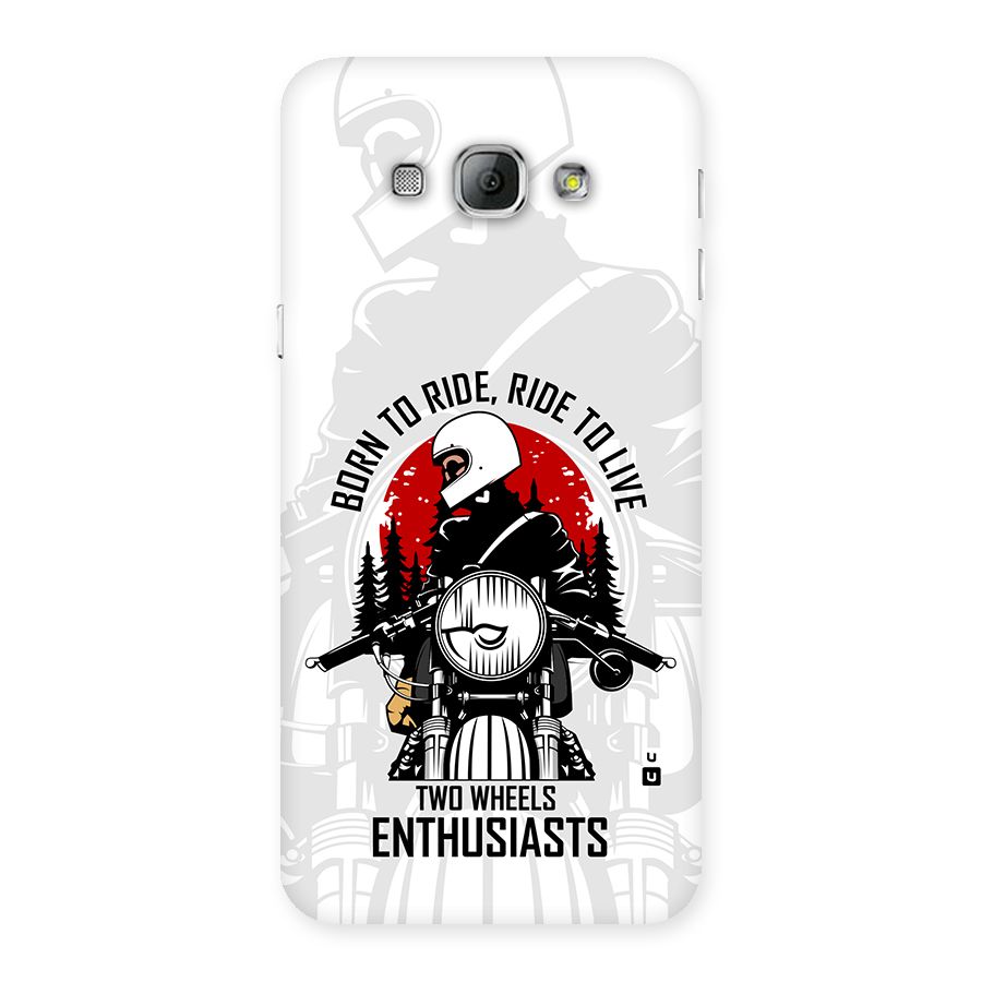 Ride To Live Back Case for Galaxy A8