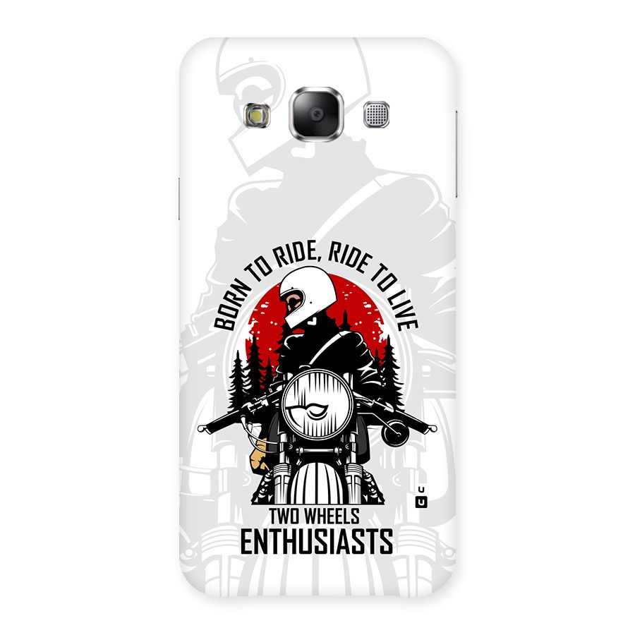 Ride To Live Back Case for Galaxy E5