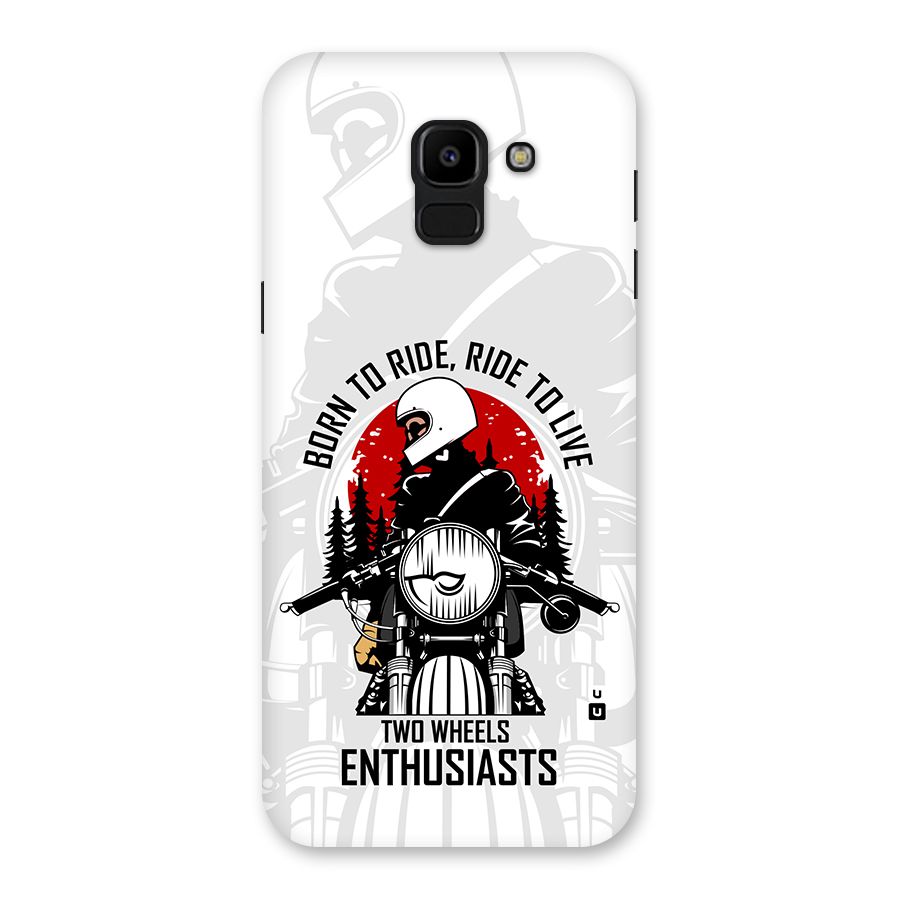 Ride To Live Back Case for Galaxy J6
