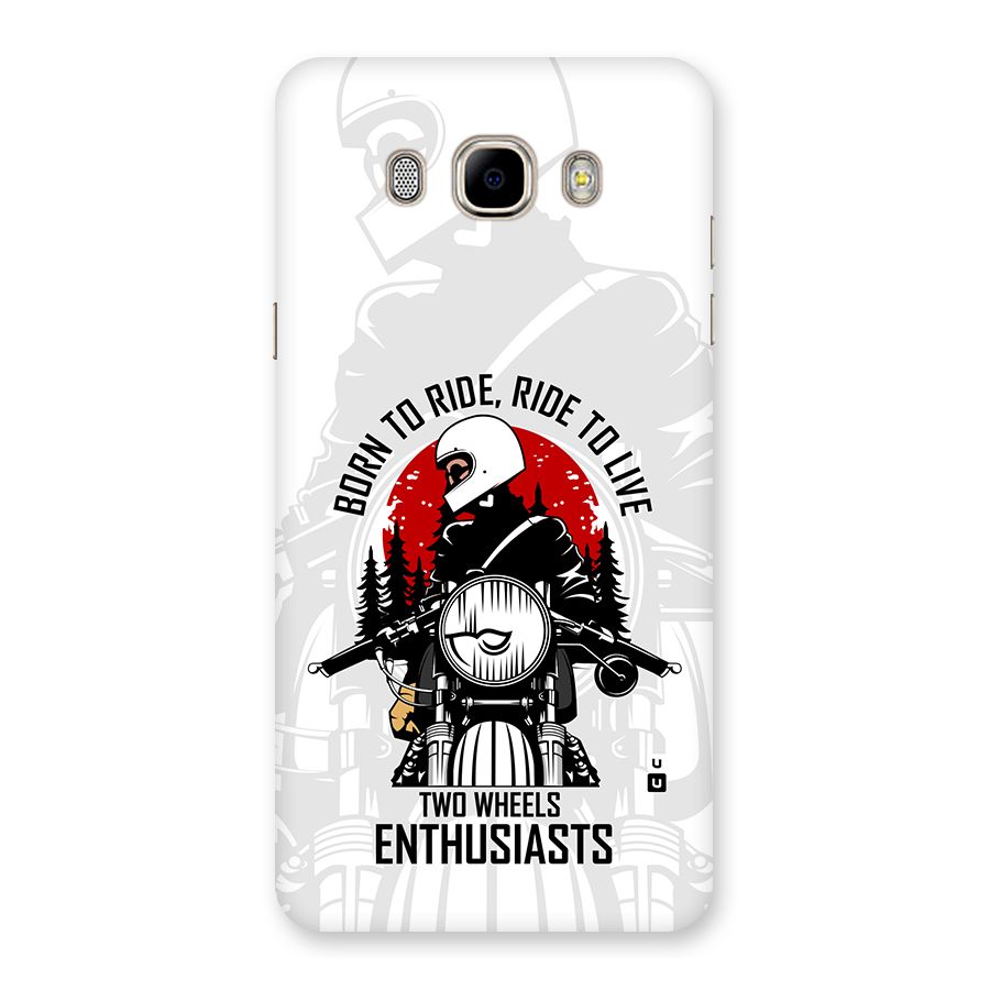 Ride To Live Back Case for Galaxy J7 2016