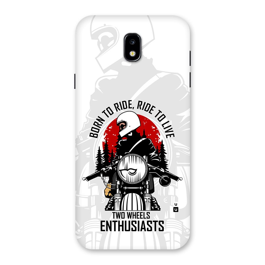 Ride To Live Back Case for Galaxy J7 Pro
