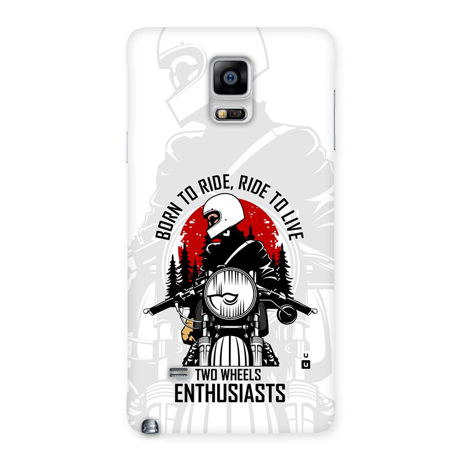 Ride To Live Back Case for Galaxy Note 4