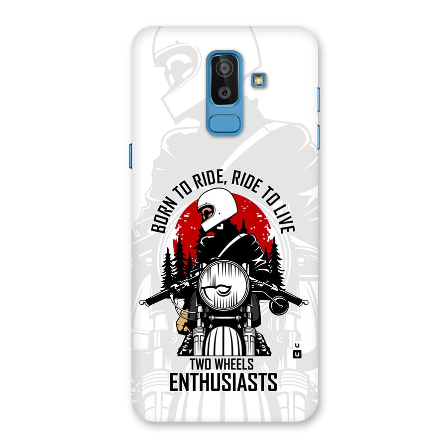 Ride To Live Back Case for Galaxy On8 (2018)