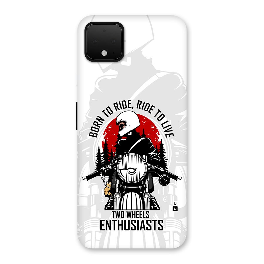 Ride To Live Back Case for Google Pixel 4 XL