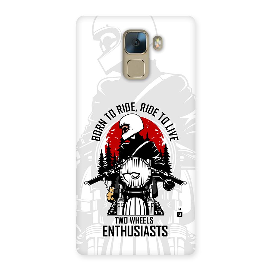 Ride To Live Back Case for Honor 7