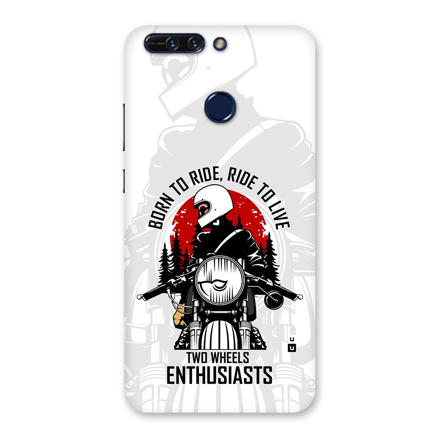 Ride To Live Back Case for Honor 8 Pro