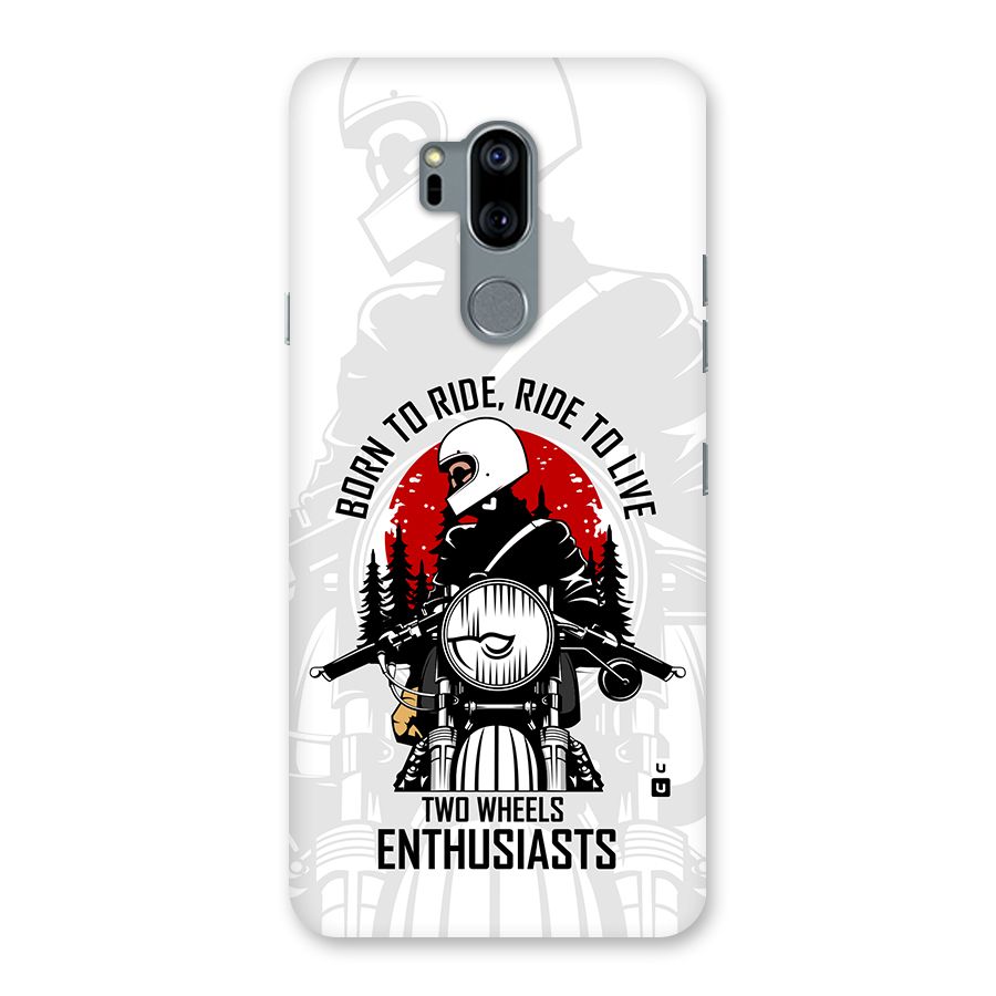 Ride To Live Back Case for LG G7