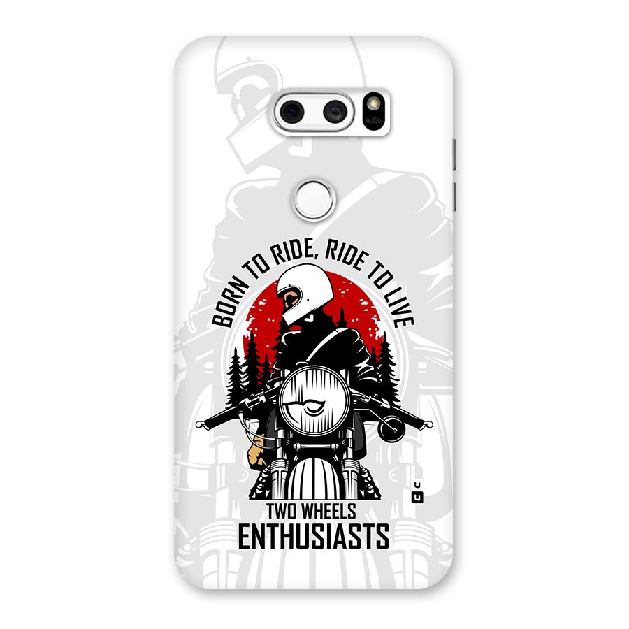 Ride To Live Back Case for LG V30