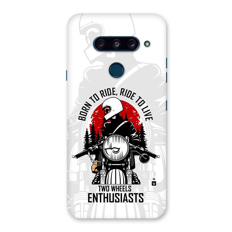 Ride To Live Back Case for LG  V40 ThinQ