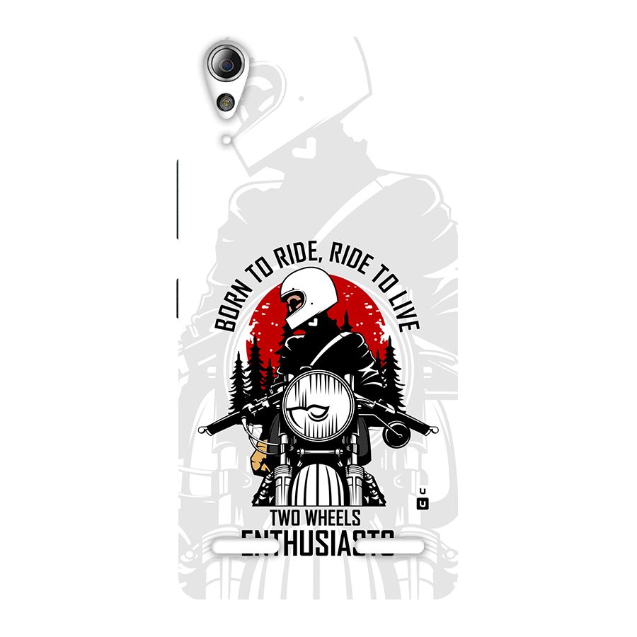 Ride To Live Back Case for Lenovo A6000