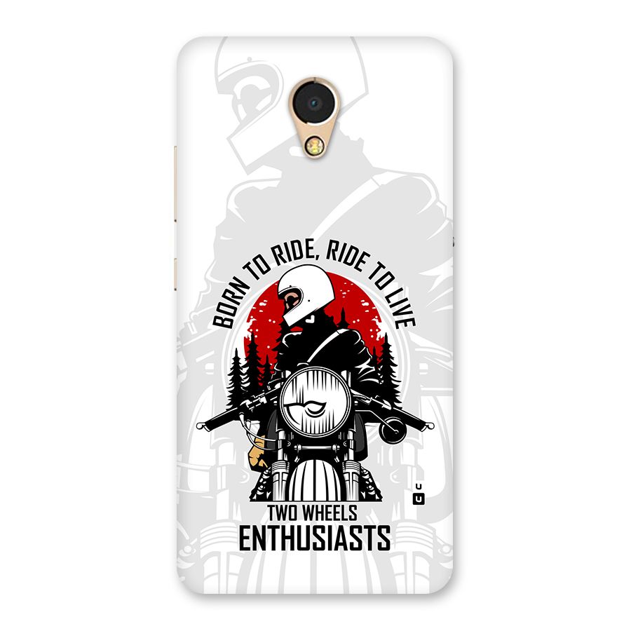Ride To Live Back Case for Lenovo P2