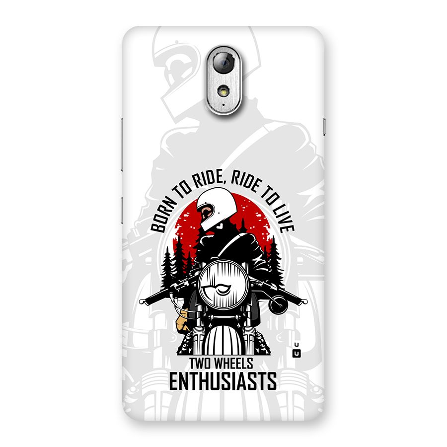 Ride To Live Back Case for Lenovo Vibe P1M