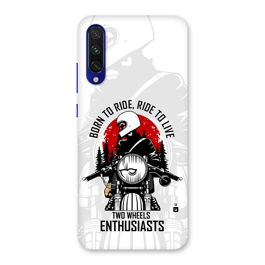 Ride To Live Back Case for Mi A3