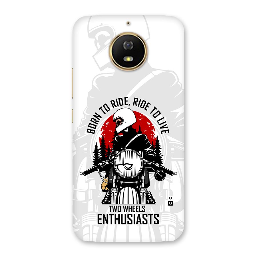 Ride To Live Back Case for Moto G5s