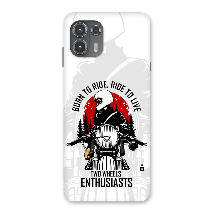 Ride To Live Back Case for Motorola Edge 20 Fusion